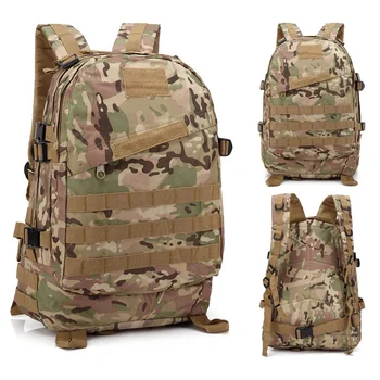 

40L Military Tactical Backpack Army Molle Assault Bags Outdoor Hiking Trekking Camping Hunting Bag Camouflage Mochila Rucksack