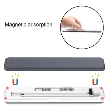 

Wireless Charging Carrying Case Receiving Storage Box Anti Lost Safe Organizer Portable Easy Apply Charger Case For Apple Pencil