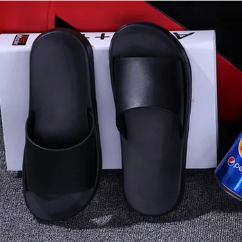 

Summer Women Slides Thick Soled Slippers Summer Slip On Sandals Black White Women Shoes Flip Flops Zapatillas Mujer Dropshipping
