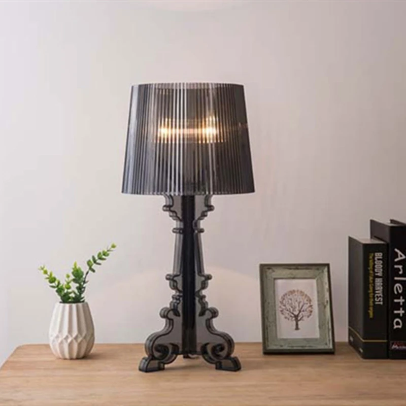 Modern Italy Bourgie Table Lamp Designer Acrylic Table Lamps For Living Room Bedroom Study Decor Home E27 Creative Bedside Light