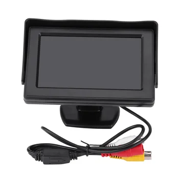 

Wireless Car Rear View Reversing Backup Camera 4.3 Inch TFT LCD Monitor Kit Support Night Vision Waterproof Weatherproof