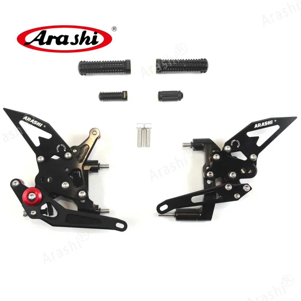 Arashi для DUCATI Panigale 1199 2012- CNC Rider Регулируемые подножки для ног Rearset 899 2013 алюминий