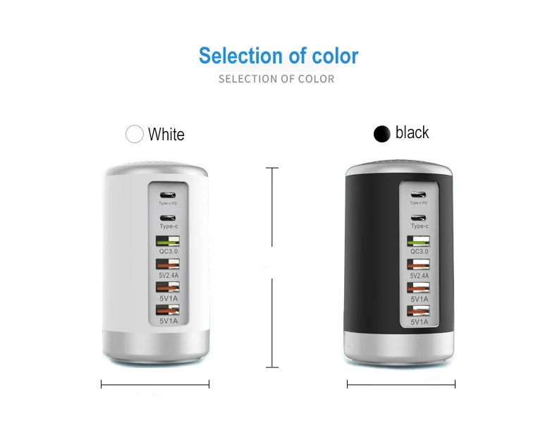 65 Вт usb type C PD Быстрая зарядка QC3.0 QC2.0 быстрое зарядное устройство usb type-C адаптер питания для iphone X huawei Macbook samsung S9 Tablet