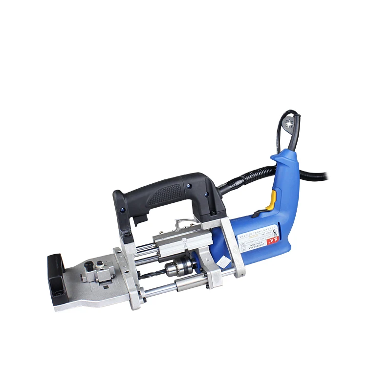 Portable Side Hole Horizontal Drilling Woodworking Three-in-One Hole Puncher Inclined DrillingCNC Slotting Machine