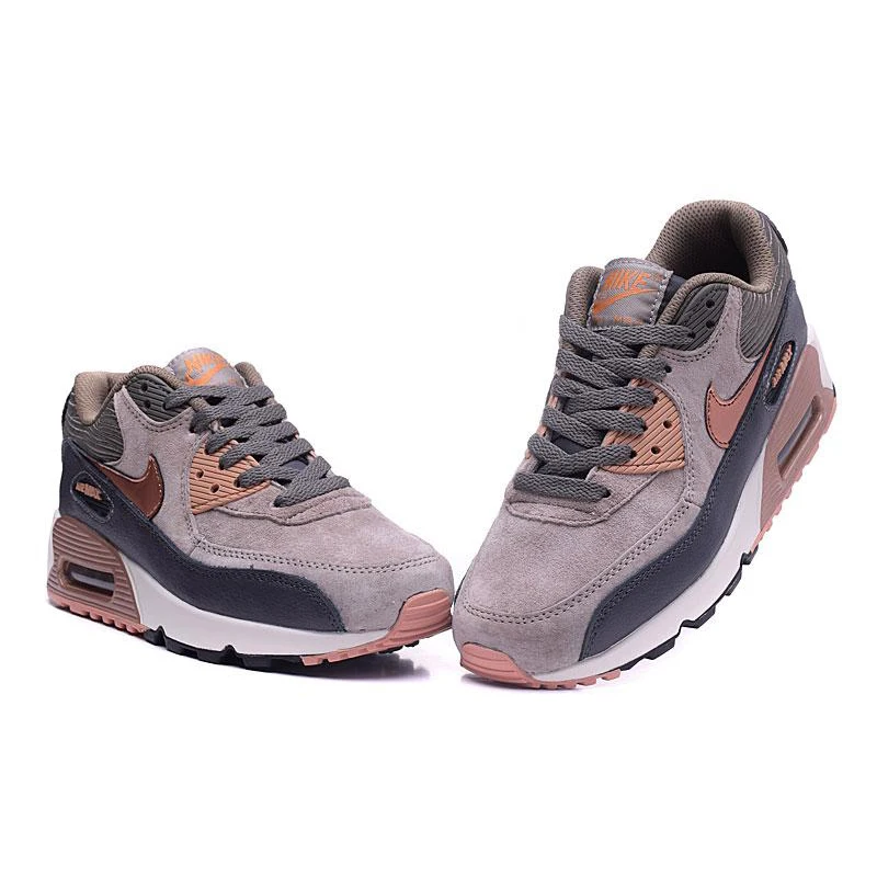 Оригинальные женские кроссовки NIKE AIR MAX 90, классические кроссовки для бега, дышащие, амортизирующие, Нескользящие, прочные, 768887-201