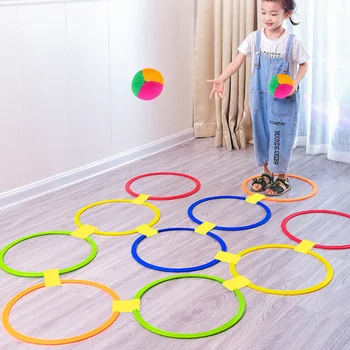 

1 Set Outdoor Playing Toys Useful Funny Plastic Kids Playing Toy Agility Training Games for Kids Home Outdoor School