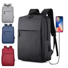 Xiyan Usb Laptop Backpack Business Large Capacity Backpack Men Computer School Bag Travel Bagpack Student Bag