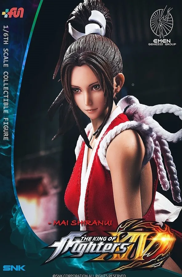 

Genesis KOF14 1/6 Fighting Goddess Mai Shiranui Collection Action Figure for Fans Hobby and Holiday Gift