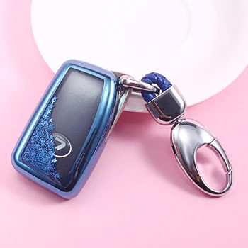 

Quicksand TPU Car Key Cover Case For Lexus NX GS RX IS ES GX LX RC 200 250 350 LS 450H 300H Key Case keychain key Accessories