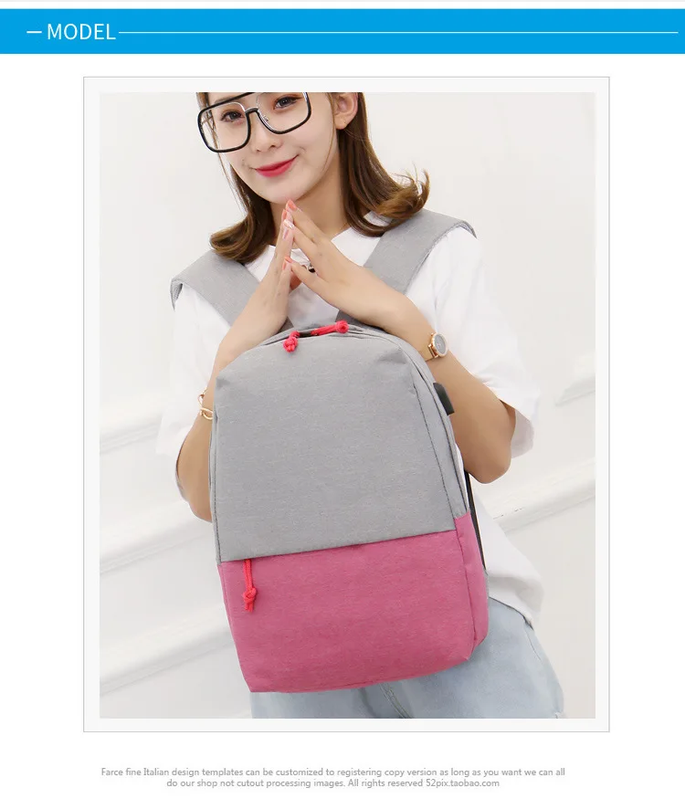 Осенний мужской и wo мужской рюкзак, USB зарядка, сумка через плечо для ноутбука, нейлоновый рюкзак для путешествий, школьный рюкзак для студентов