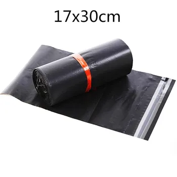 

10pcs Black Self-seal Adhesive Courier Bags Plastic Poly Mailer Envelope Postal Mailing logistics Bag