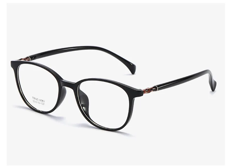 C1Bright Black Модные женские очки, оправа для мужчин, оправа для очков, Ретро стиль, кошачьи глаза, прозрачные линзы, очки, оптическая оправа для очков, прозрачная - Цвет оправы: C1Bright Black