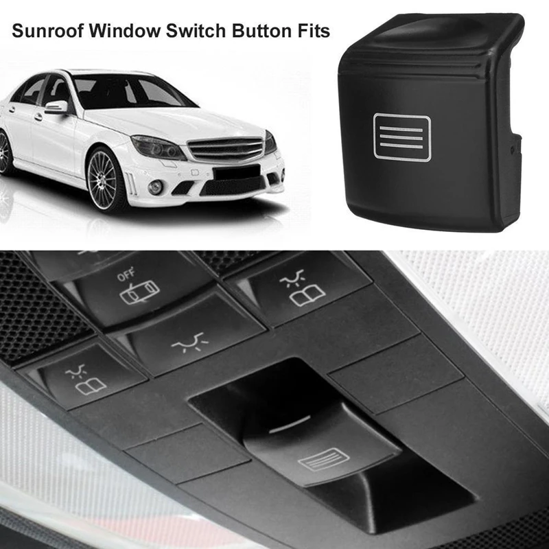 PC люк переключатель окна кнопка черный для Mercedes-Benz W204 C-CLASS