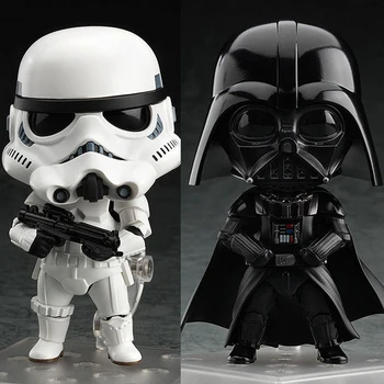 

Disney Star Wars Action Figure Set Darth Vader Stormtrooper 10cm Model High Playability Toy Creative Birthday Gift for Children