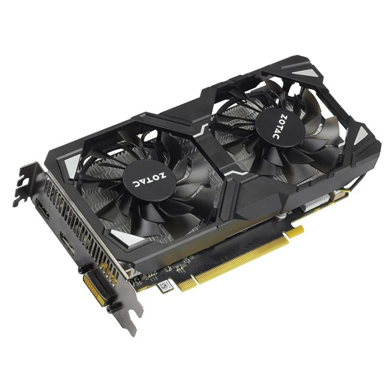 Видеокарта ZOTAC NVIDIA GeForce GTX1060 3 ГБ игровой ПК GPU GTX 1060 GDDR5 192 бит видеокарта б/у