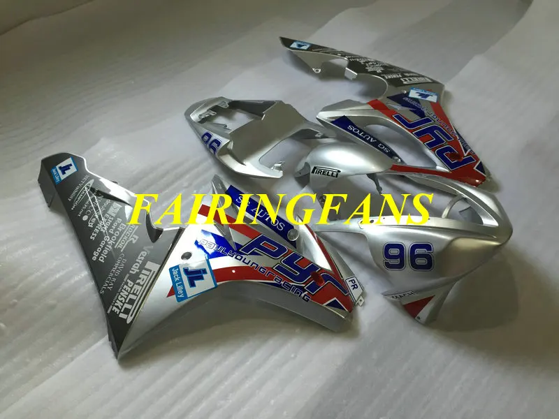 Гоночная версия инъекции Обтекатели для Triumph Daytona 675 06 07 09 DAYTONA 675 2006 2007 2008 обтекателя тела+ подарки DW12