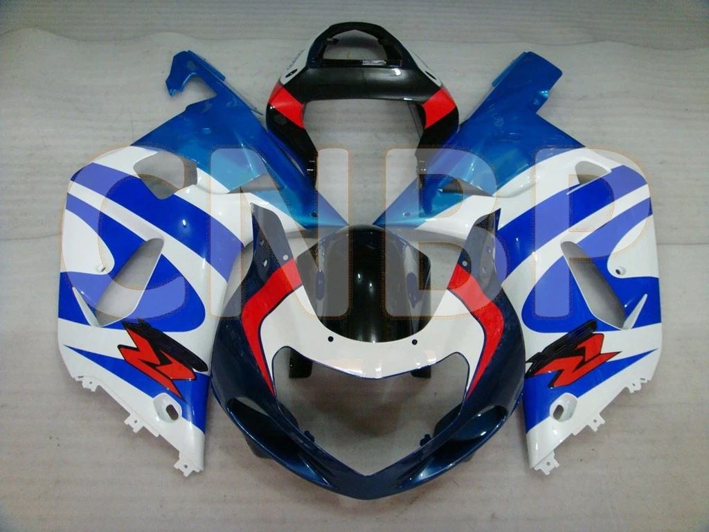 GSXR 600 750 1000 2000 - 2003 K1 K2 обтекатель для Suzuki GSXR1000 2002 синий белый кузова GSXR600 2001