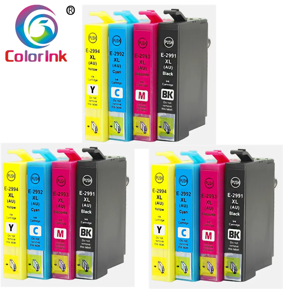 ColorInk 8 упаковок 29 29XL T2991XL для чернильных картриджей XP235 XP247 XP245 XP332 XP335 XP342 XP345 XP435 XP432