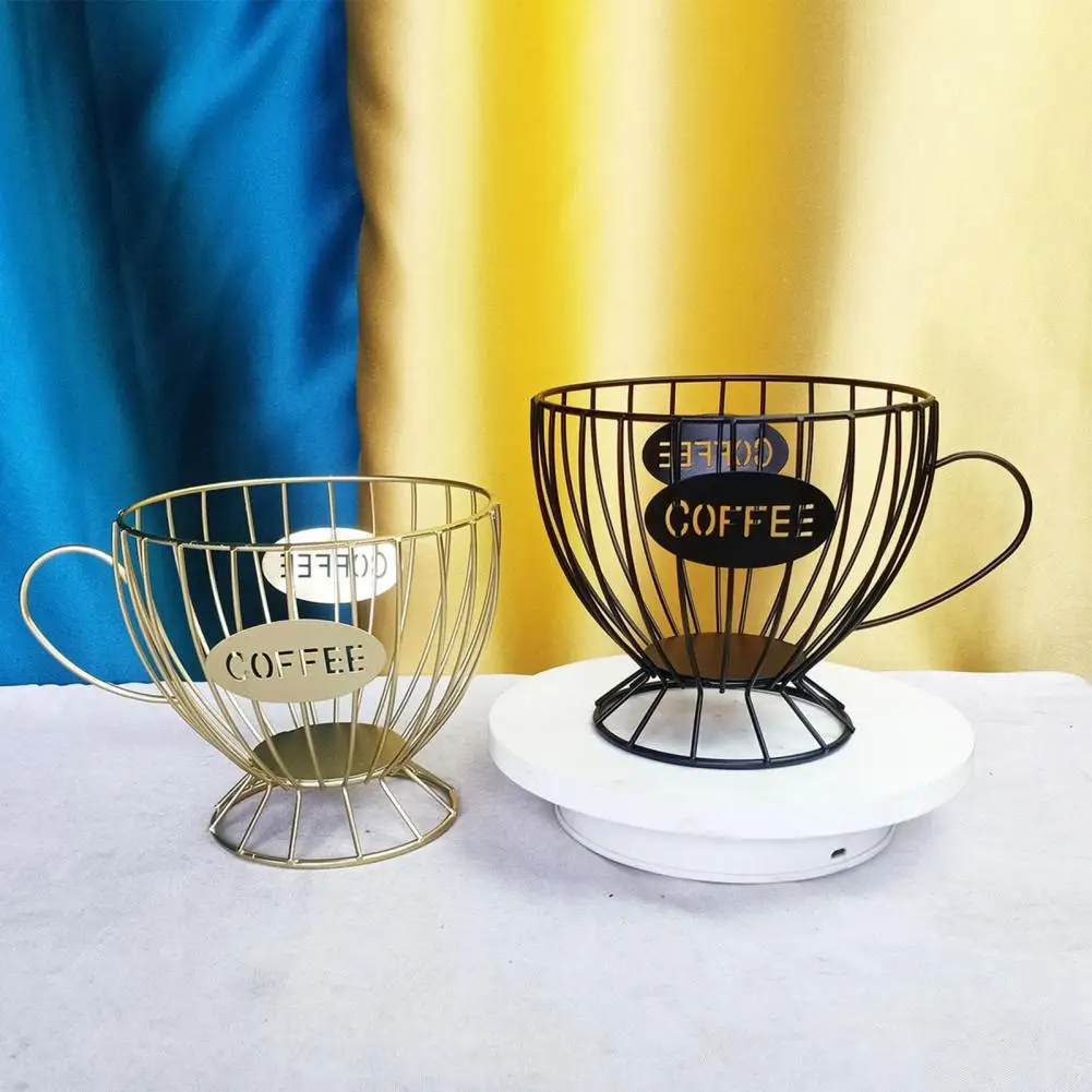 Fashion Cup Holder Large Capacity Espresso Coffee Pod Holder Safe