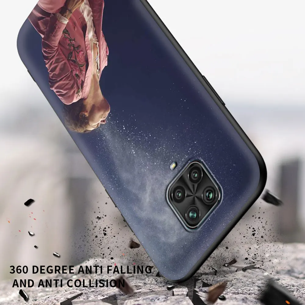 Fine Line Harry Styles Case For Xiaomi Redmi Note 9S 9 8 10 Pro 7 8T 9A 9C 8A 7A 6 6A Black Soft Phone Cover 9T K40 Funda Coque