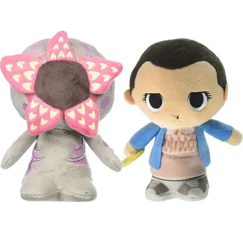 

NEW Stranger Things Eleven with Eggo Demogorgon Plush Toy Soft Stuffed Dolls Children Xmas Gift 18-20 cm