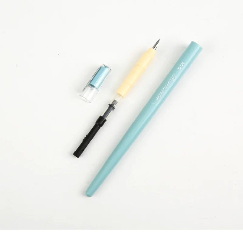 3 ручки, Длинные чернила, всасывающая ручка, каллиграфическая ручка для студентов, офисные чернила, присоска, ручка M0602