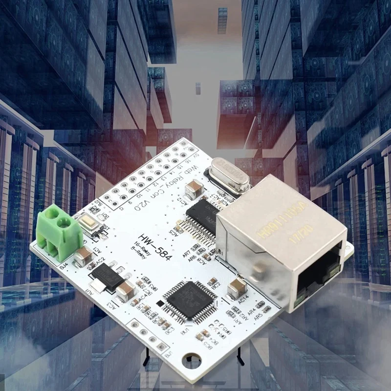 Сетевой модуль Ethernet 8 каналов переключатель 5 В реле Интернета Wi-Fi P2P мобильный