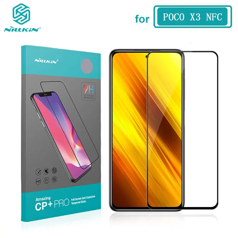 Для POCO X3 NFC стекло Nillkin CP+Pro 2.5D защита для экрана закаленное Xiaomi Pocophone GT F2 Pro M3 F3 4G/5G