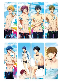 

10 sets/lot Anime Free Eternal Summer bookmarks for books Nanase Haruka Makoto PVC Book mark Office School Accessories Gift