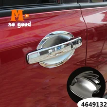 2008 2009 2010 2011 2012 2013 For Nissan X-Trail T31 X TRAIL Door Handle Bowl Sticker Trim ABS Chrome Car Styling Accessories