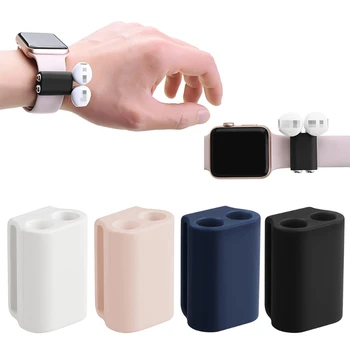 

Anti-Lost Strap Silicone Holder Used On Watch Band For Apple AirPod Accessories