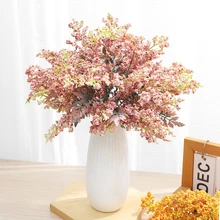 

Artificial Foam Lavender Flowers Cheap Wheat Fake Plants Bouquet Christmas Wedding Home Table Decoration Autumn Crafts