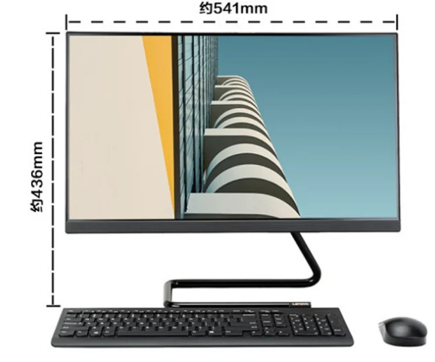 Компьютер AIO для ПК 24 дюймовый с процессором 1T 8G 512G 2G|Настольные ПК| |