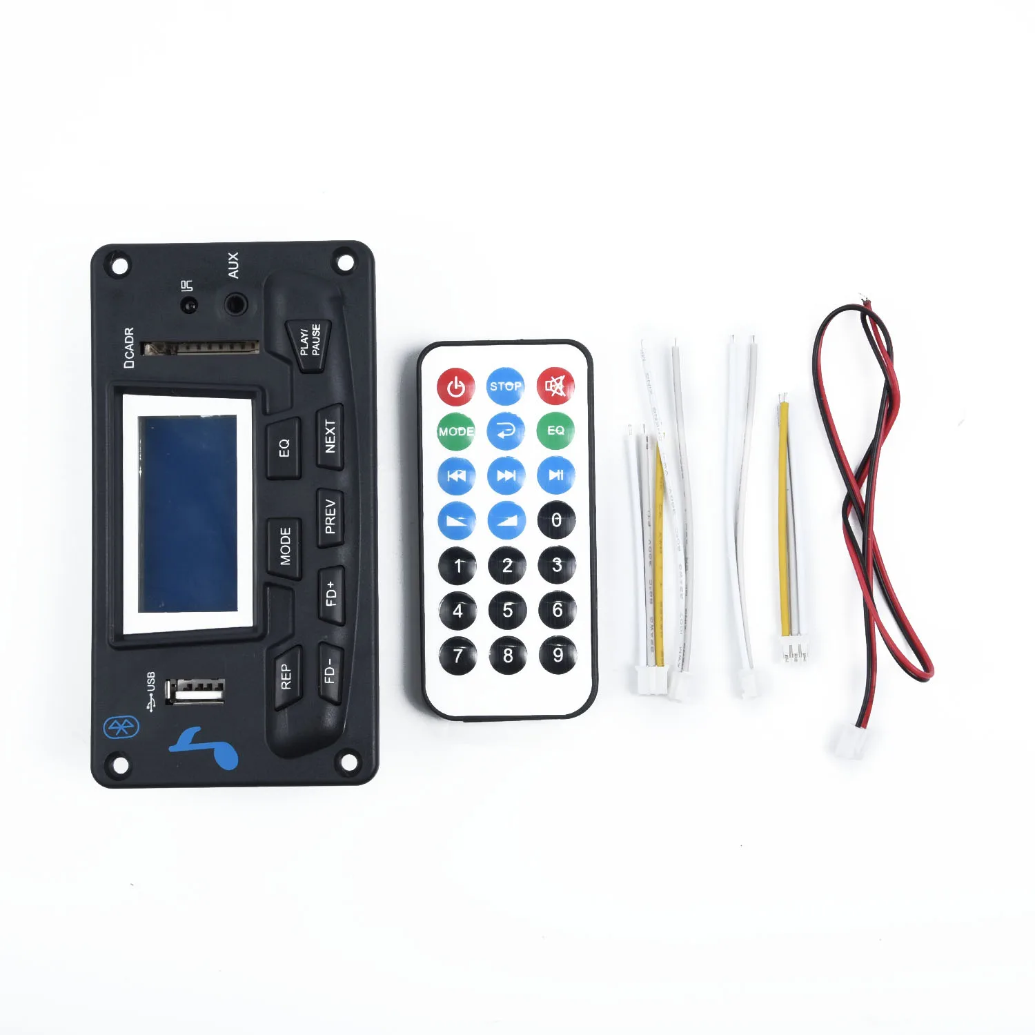 DC 12V Bluetooth 4,0 MP3 декодер плата+ пульт дистанционного управления аудио модуль USB SD управление WAV WMA FM пульт дистанционного нормального воспроизведения