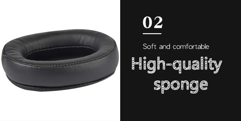 High-quality Headset Foam Cusion Replacement for Audio-technica ATH-AR5BT AR5IS Earpads Soft Protein Sponge Cover Comfortable