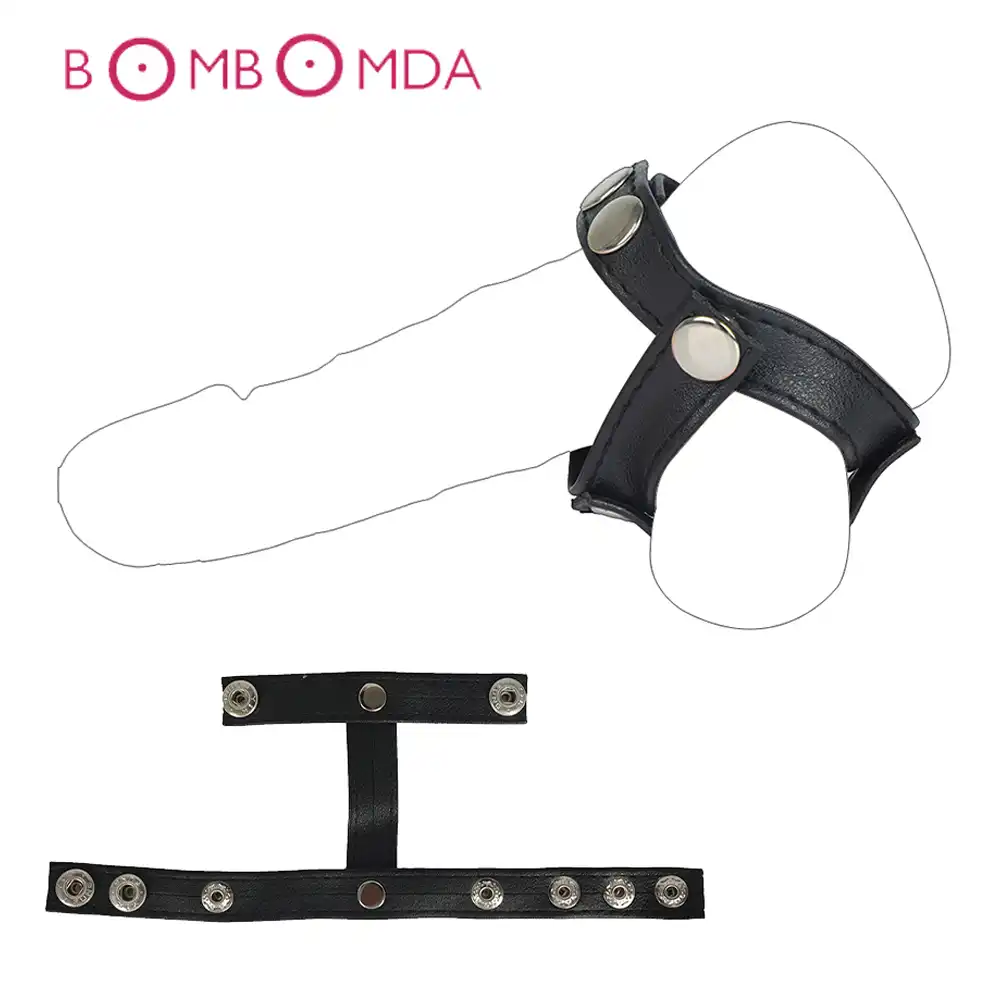 1000px x 1000px - Male Leather Penis Rings, Leather Cock And Ball Stretcher ...