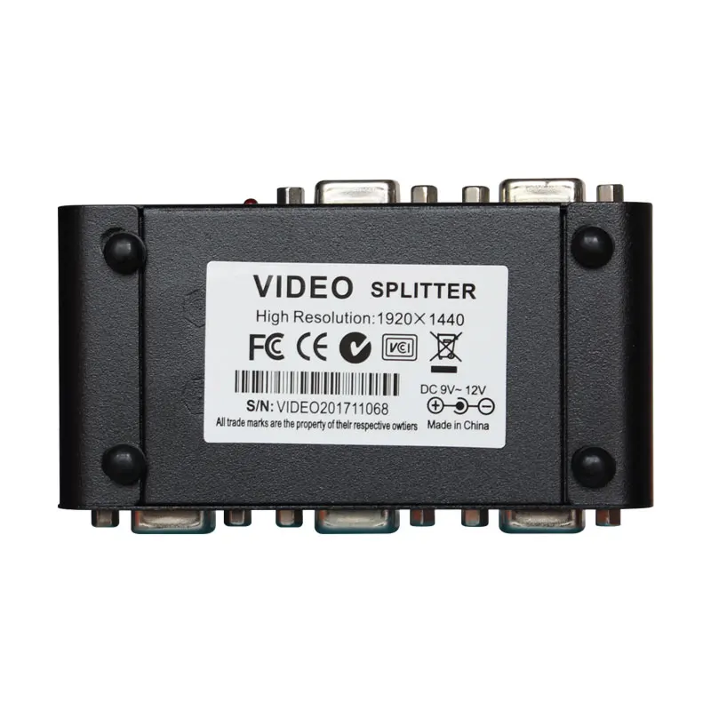 AMS V1S4 VGA й, 1 in 4 out 4 Ʈ , HD   ũ ȣ й, LED ÷  ȸǿ