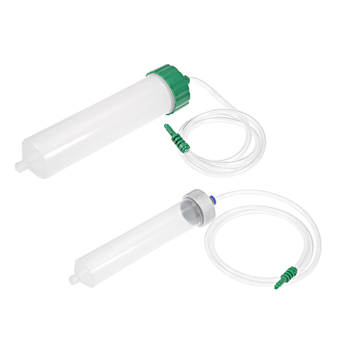 

uxcell 1Pcs Plastic Air Tubing Glue Dispenser Syringes Clear w Adapter for your Liquid Dispensing Glue Adhesive Dispensing