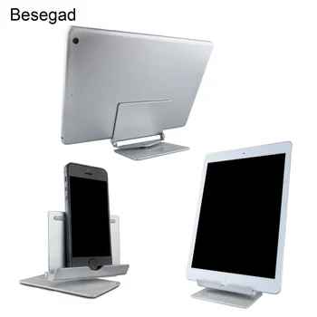 

Besegad 360 Degree Rotate Universal Phone Stand Holder Desktop Bracket Lazy Support Mount for iPhone iPad Smartphone Tablet