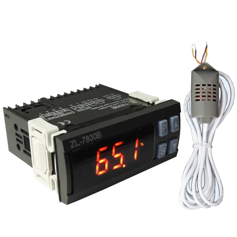 ZL 7830B 30A реле 100 240Vac цифровой контроллер влажности гигростат инкубатор инкубатора