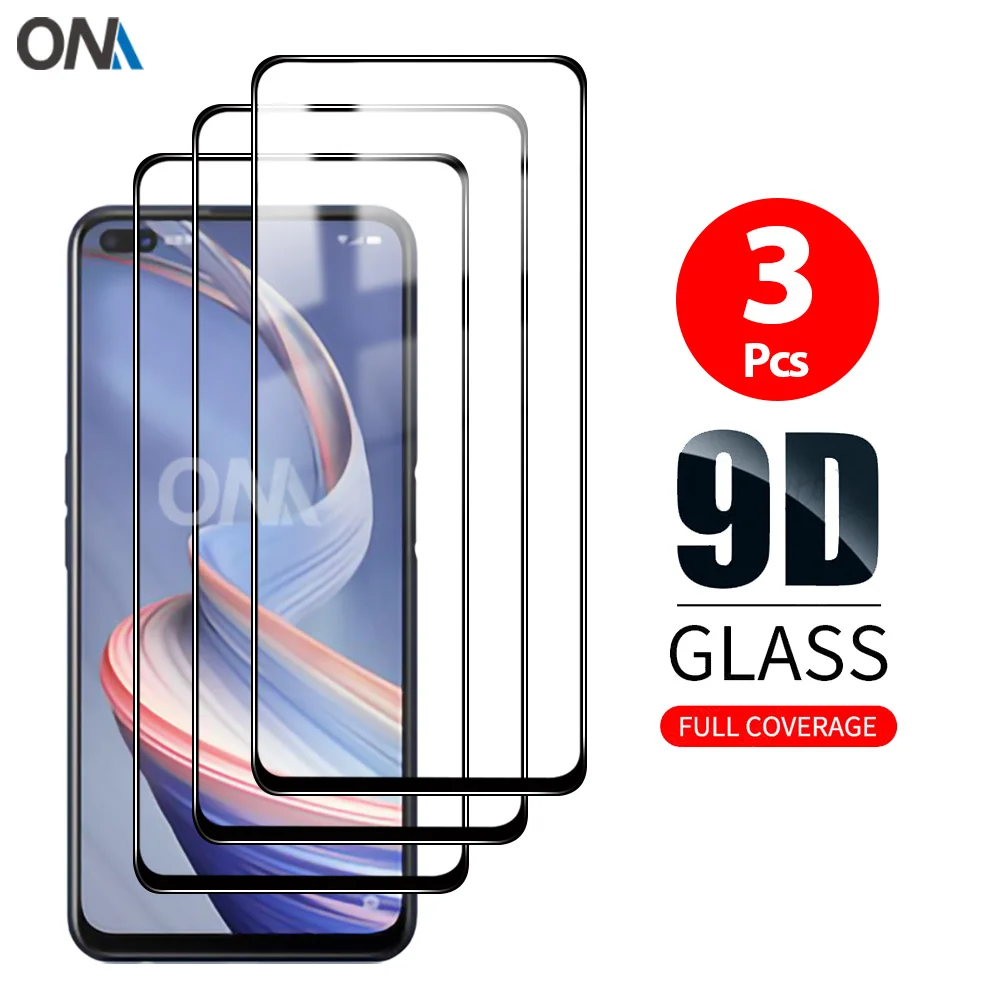 Защита экрана для OPPO Reno5 5G закаленное стекло премиум класса с полным покрытием