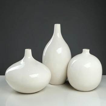 

Set of vases "Agia", white, 24/33/41 cm 4350837