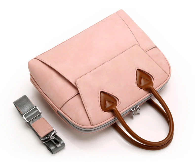

Waterproof Women Shoulder Handbag Notebook Tablet Laptop Bag Business Briefcase