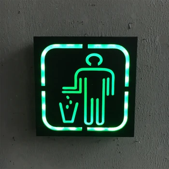 

Party Decoration Square Neon Wall Hanging Signs Illuminated Pub Night Light Home Indicator Holiday Cafe Led Plaques