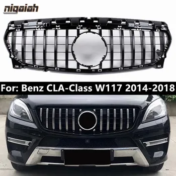

W117 GT GTR Racing Grill Front Grille for Mercedes-Benz W117 CLA180 CLA200 CLA250 CLA260 CLA45 2014-2018 Front Bumper Grills