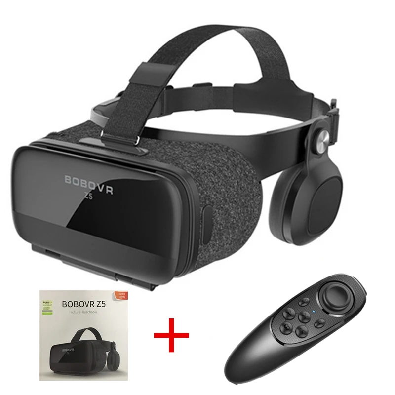 Nuevo auriculares versin de actualizacin gafas de realidad virtual 3D gafas VR auriculares cascos juego VR по выбору - Цвет: Bundle 3