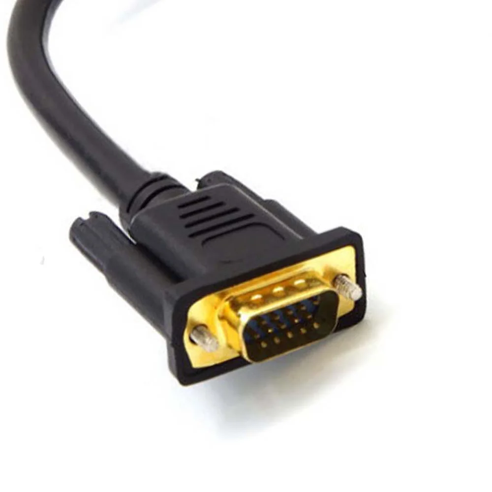 

Converter Adapter Male To Dual 2 VGA Female Splitter Connectors VGA 1 Components