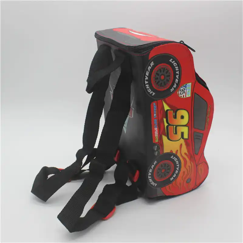 disney cars lightning mcqueen backpack