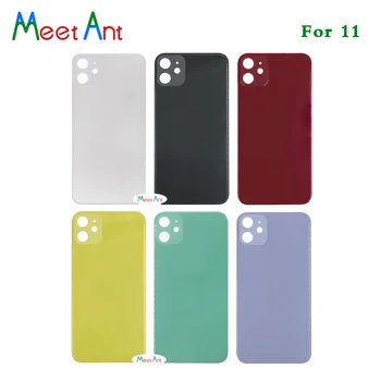 

New High Quality Big hole Back Glass For iphone 11 Pro Max Battery Cover Rear Door Back For 11 / 11Pro Housing cover Glass