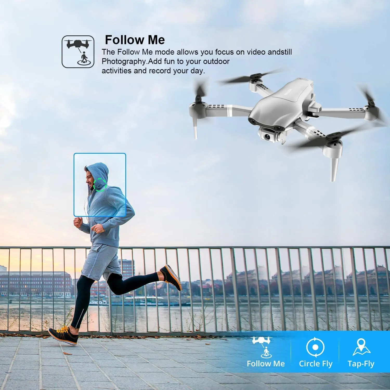 2020 new GPS drone 4K 5G WiFi real-time video FPV quad-rotor flight 25 minutes rc distance 500m drone HD wide-angle dual camera 2020 new GPS drone 4K 5G WiFi real-time video FPV quad-rotor flight 25 minutes rc distance 500m drone HD wide-angle dual camera